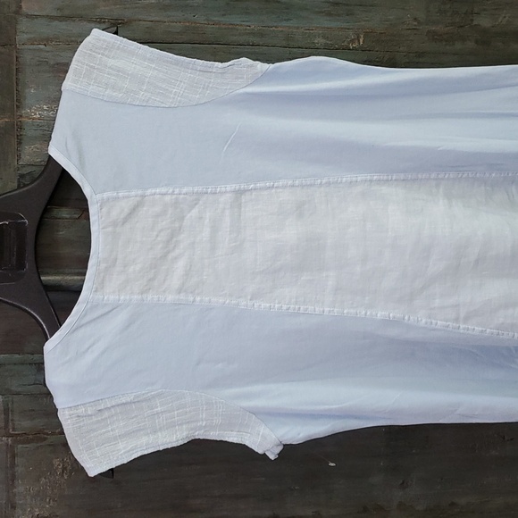 XCVI Linen/Cotton Sleeveless Mini Dress, Size S, NWOT - Picture 3 of 8